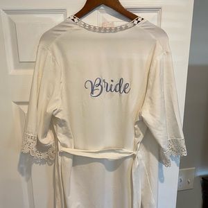 Bride robe